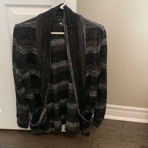 Black/grey cardigan